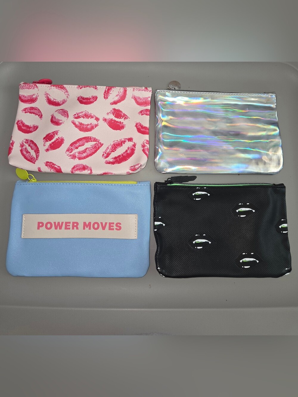 Set Of 4 Ipsy Cosmetic Bags